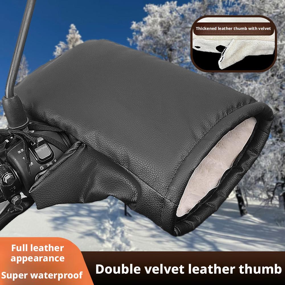 Gardening Glove Waterproof - 1 Pair Motorcycle Handlebar Muffs Winter