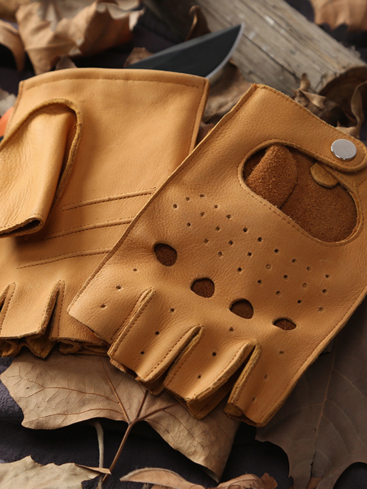 Men's Outdoor Leather Gloves H - Leather Driving Glove review and price
