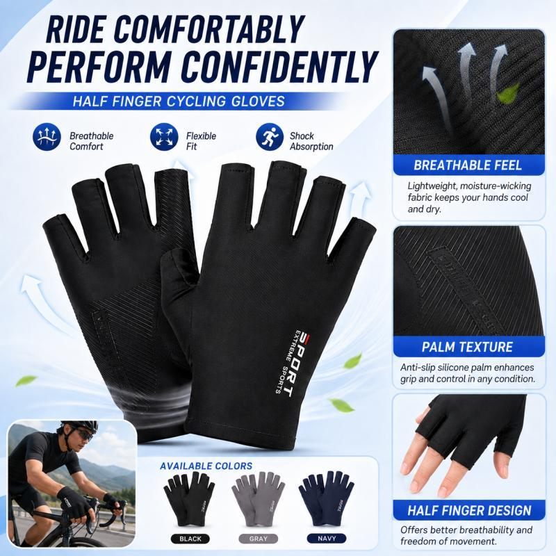 Half Finger Cycling Gloves for - Workout Glove Gym review and price