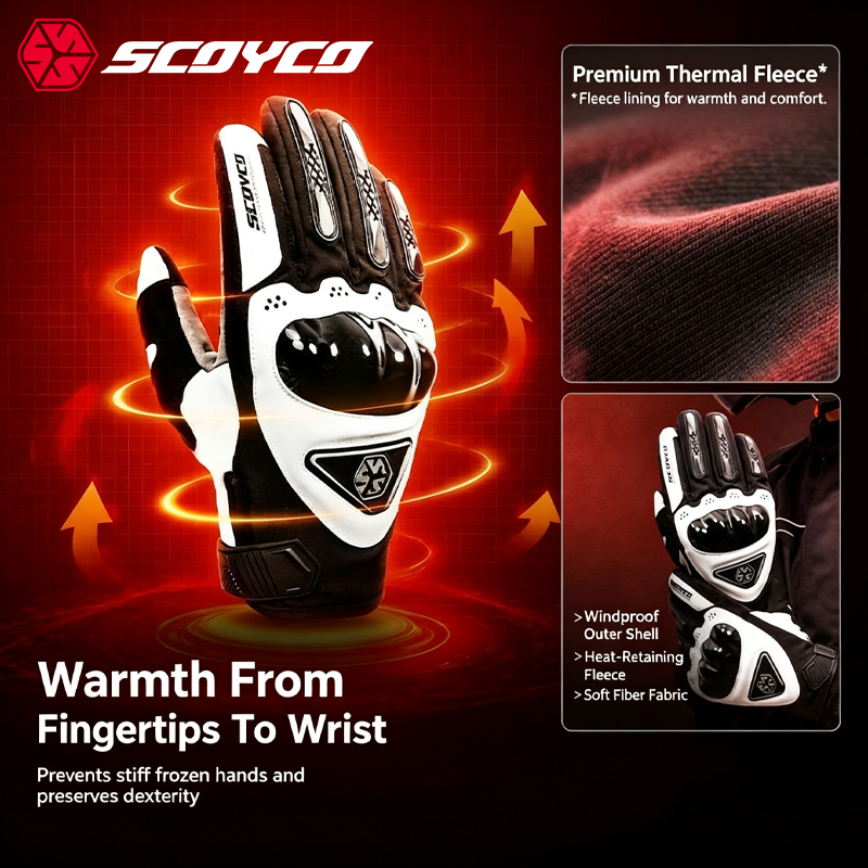 Scoyco Winter Motorcycle Glove - Work Glove Impact review and price