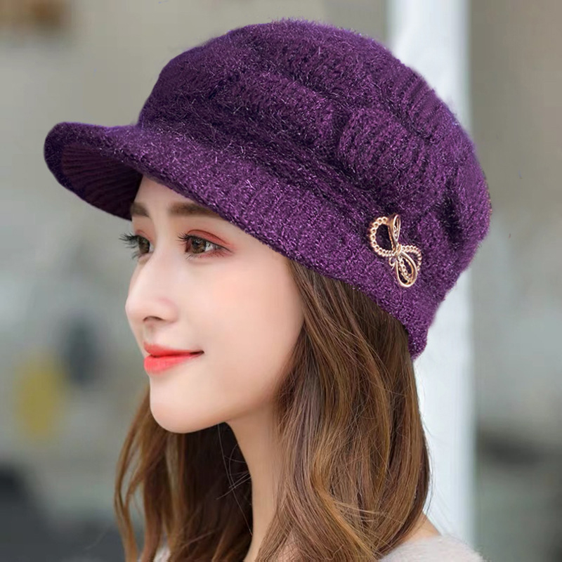 Winter Warm Hat Knitted Hat Ca - Wool Glove Lined review and price