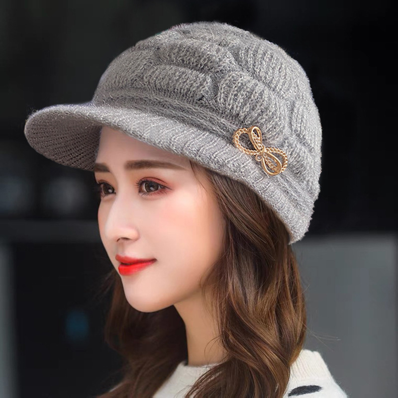 Winter Warm Hat Knitted Hat Ca - Wool Glove Lined review and price