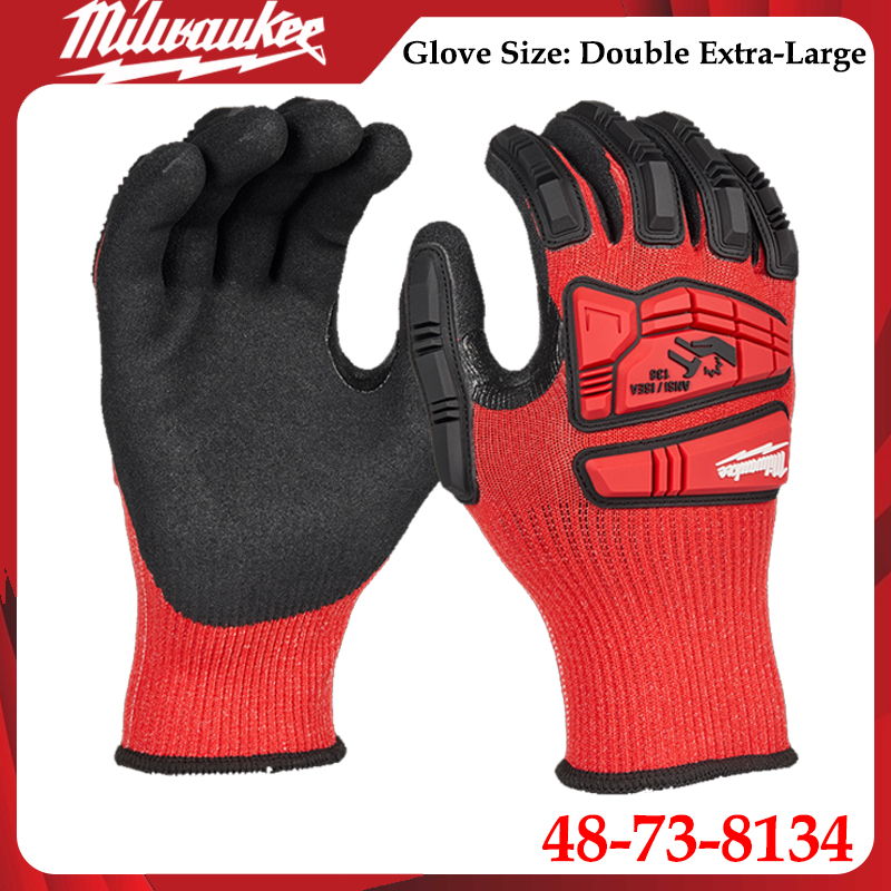 `Milwaukee 48-73-8134 XXL Impa - Work Glove Impact review and price